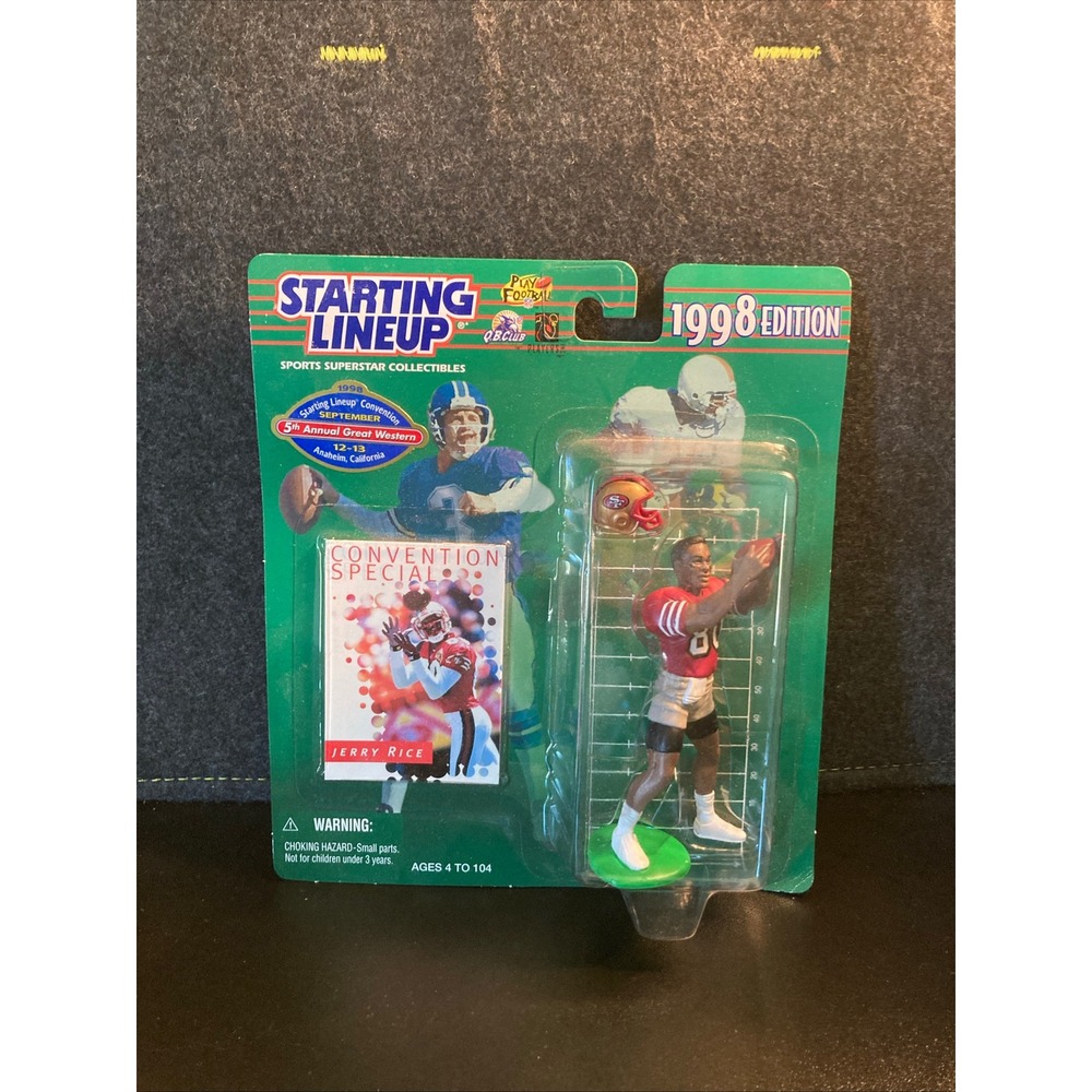 Jerry Rice 1998 Starting Lineup Convention Special San Francisco 49ers Figure